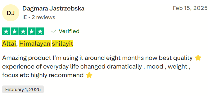 Review from Dagmara Jastrzebska