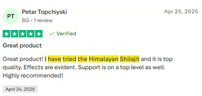 Review from Petar Topchiyski
