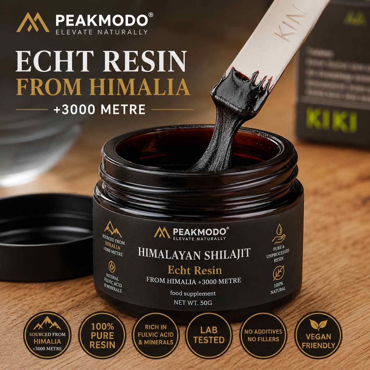 PeakModo Himalayan Shilajit Resin